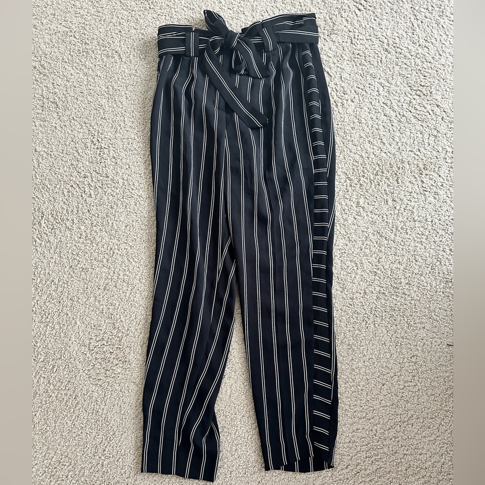 Express High Waisted Straight Ankle Pants